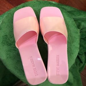 Harlin jelly slides by Steve Madden